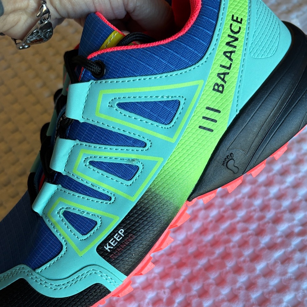 Women's Multicolor Athletic Shoes - Picture 3 of 8
